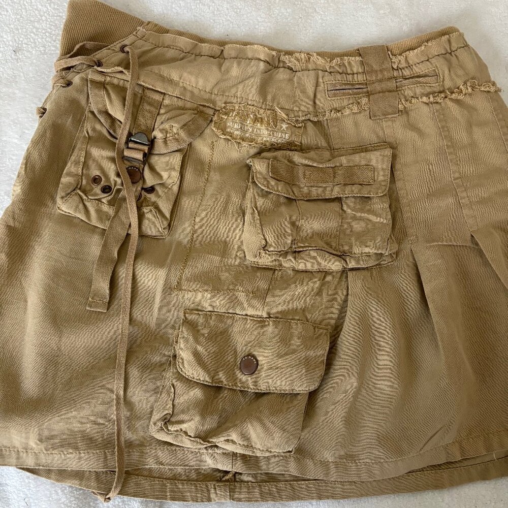 Da Nang Indochine Silk Cargo Mini Skirt